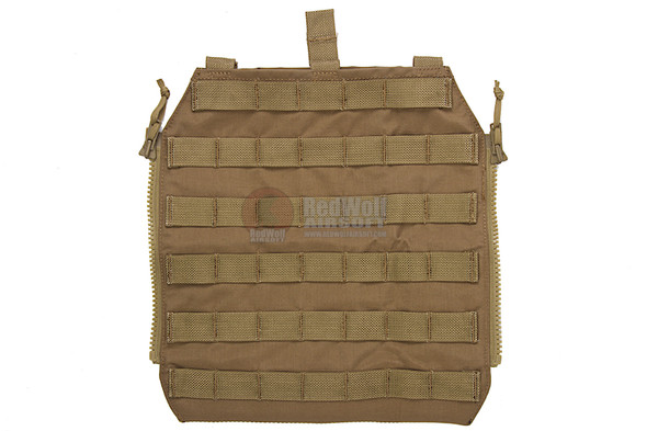 Crye Precision (By ZShot) AVS / JPC Zip-On Molle Back Panel (L Size / Coyote Brown)