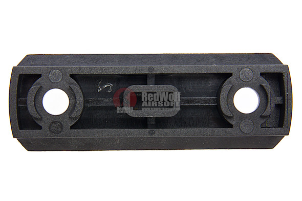 AABB M-LOK Nylon Picatinny Rail Sections 5 Slots - Black