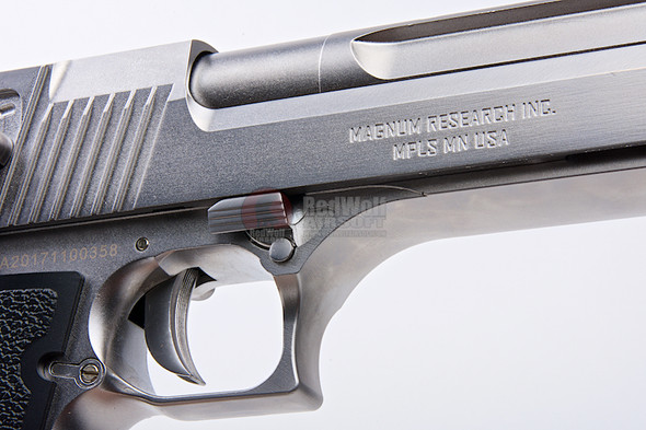 Cybergun Desert Eagle .50AE GBB Airsoft Pistol - Silver (by WE)