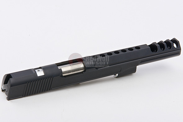 Gunsmith Bros Aluminum TWO TWO Open 7 inch for Tokyo Mauri Hi-Capa 5.1 GBB Pistol - Black