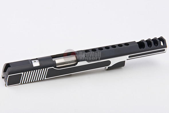 Gunsmith Bros Aluminum TWO TWO Open 7 inch for Tokyo Mauri Hi-Capa 5.1 GBB Pistol - 2 Tones