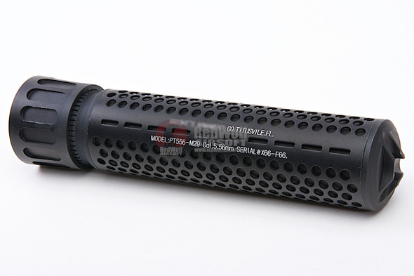 GK Tactical KAC QDC Suppressor (14mm CCW) - Black