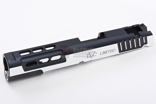 Gunsmith Bros CNC Aluminum STI DVC STD Single Slide for Tokyo Marui Hi-Capa GBB Series - 2 Tone