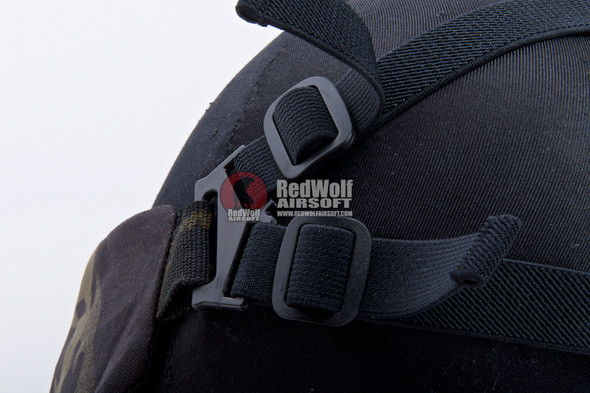 TMC PDW Soft Slide 2.0 Mesh Airsoft Mask - Multicam Black