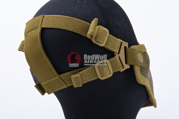 TMC V1 Strike Steel Half Mask 2018 - Khaki