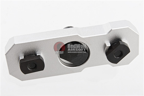 Crusader Mlok Bipod Mount - Silver