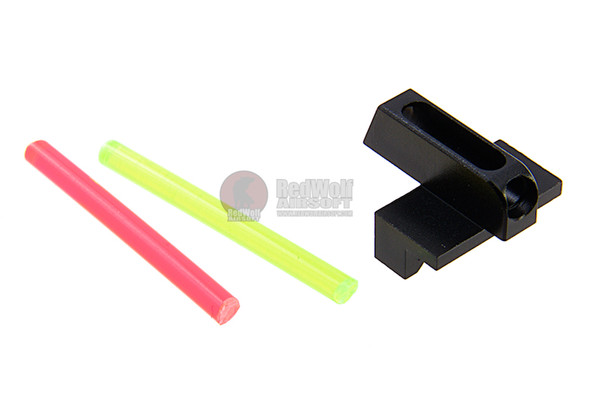 Dynamic Precision Ultra Bright Fiber Optic Front Sight For Tokyo Marui M&P9 GBB