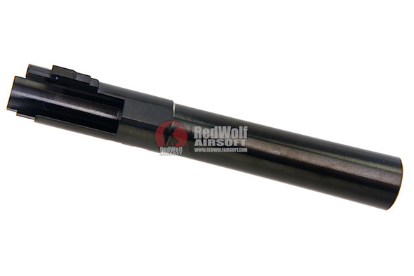 COWCOW Technology OB1 Stainless Steel Threaded Outer Barrel for Tokyo Marui Hi-Capa 5.1 GBB Series (.40 marking) - Black