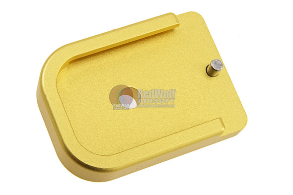 COWCOW Technology D01 Dottac Magazine Base for Tokyo Marui Hi-Capa GBB Magazine - Gold