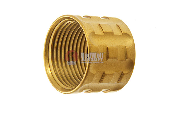 5KU Thread Barrel Protector (TP-Pro Knurled) - 14mm CCW (Gold)