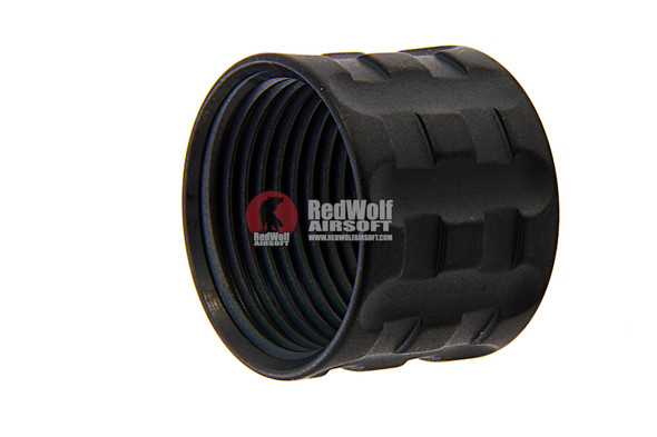 5KU Threaded Barrel Protector (TP-Pro Knurled) - 14mm CCW (Black)