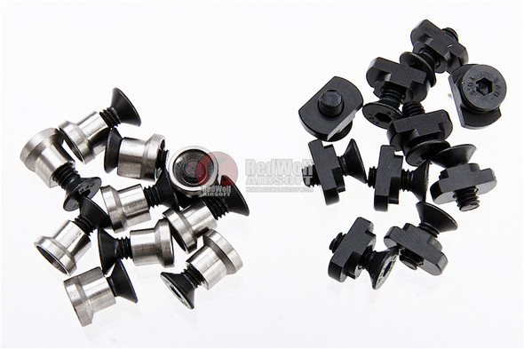 GK Tactical 3 Slot Rail Section for M-Lok & Keymod Rail (5pcs / Set)