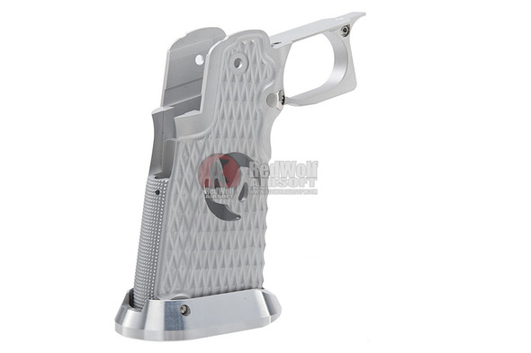 Gunsmith Bros Aluminum SV Diamonds Cut for Tokyo Marui Hi-Capa 5.1 GBB - Silver
