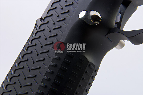 Gunsmith Bros Aluminum PT Style Grip for Tokyo Marui Hi-Capa 5.1 GBB - Black