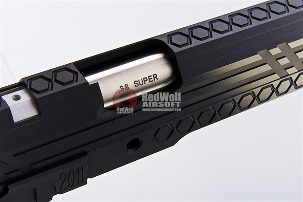 Gunsmith Bros CNC Aluminum Smoking Holes Standard Set for Tokyo Marui Hi-Capa Series - Black