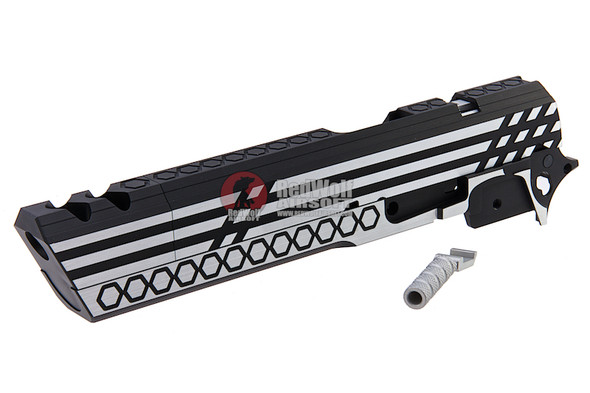 Gunsmith Bros CNC Aluminum Smoking Holes Standard Set for Tokyo Marui Hi-Capa Series - 2 Tone