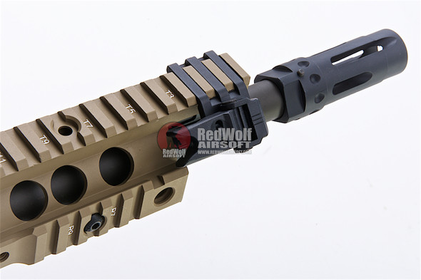 ARES SR25-M110K Airsoft M4 AEG Sniper - Tan (Licensed by Knight's)