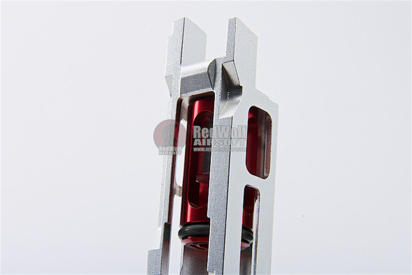 COWCOW Technology B01 Aluminum Dynamic Blowback Housing for Tokyo Marui Hi-Capa 5.1 GBB - Silver