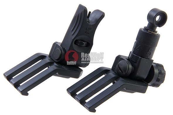 ARES 45 Degree Offet Flip-Up Sight Set for M-Lok System (Type A)