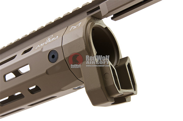 ARES Amoeba CNC M-Lok Handguard for Amoeba STRIKER Series - Dark Earth