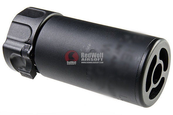 GK Tactical WARDEN Suppressor (14mm CCW) Version 2 - Black