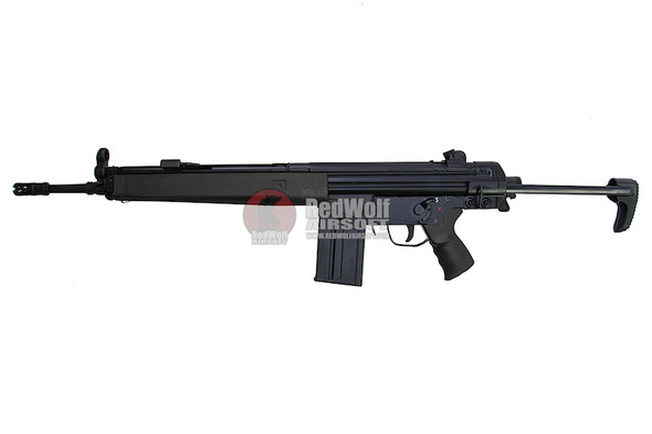 LCT G3A4 Airsoft AEG Rifle - Black (LC-3A4-W)