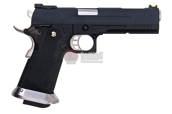 AW Custom HX11 Hi Capa 5.1 GBB Airsoft Pistol - Black
