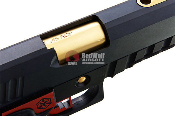 AW Custom HX20 Hi Capa GBB Airsoft Pistol - Black / Gold