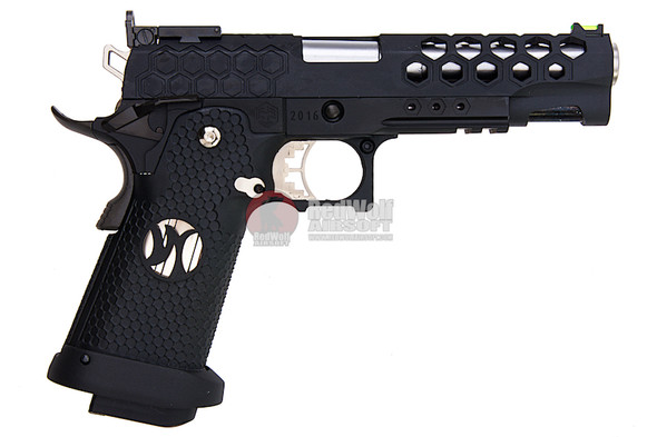 AW Custom HX25 Hi Capa GBB Airsoft Pistol - Black