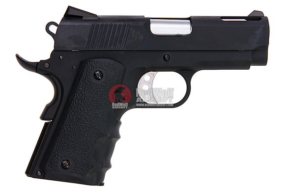 AW Custom NE10 1911 Officer Size GBB Airsoft Pistol - Black