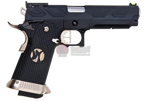 AW Custom HX23 Hi Capa GBB Airsoft Pistol - Black
