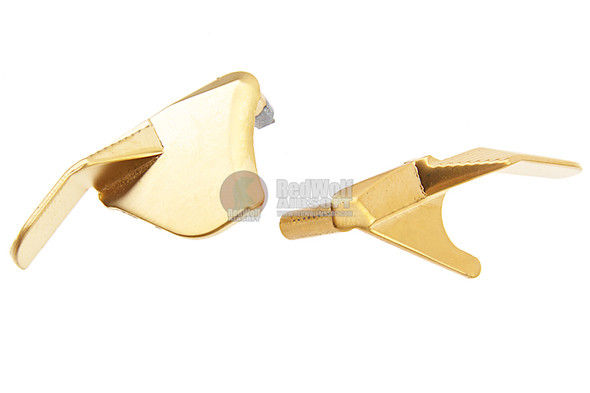 AW Custom Hi Capa Ambidextrous Thumb Safety (HX) for Tokyo Marui/WE/AW/KJ Hi Capa GBB Series - Gold