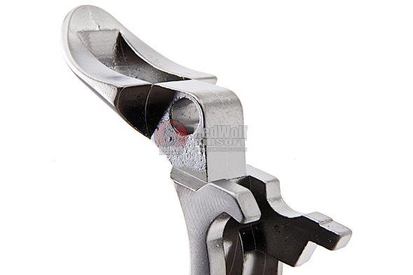 AW Custom Hi Capa Grip Safety (HX) for Tokyo Marui/WE/AW Hi Capa GBB Pistols - Silver