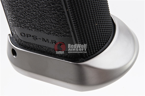 AW Custom Hi Capa Magwell (HX Flared) - Silver