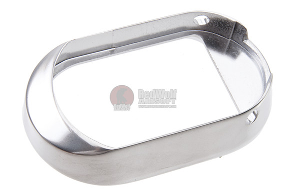 AW Custom Hi Capa Magwell (HX Slimline Flared) - Silver