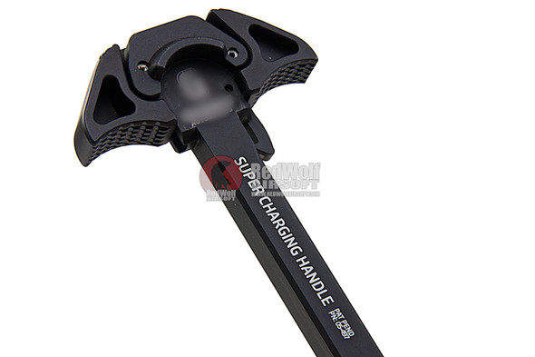Angry Gun Airborne Ambi Charging Handle - Original Model - Black (WE, VFC, GHK GBB M4/ Systema PTW)
