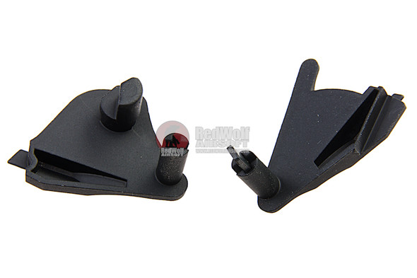 Nine Ball Custom Safety Lever (Double) for Tokyo Marui Hi-Capa 5.1/4.3 GBB - Black