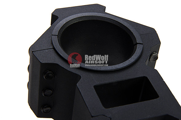 AIM-O Scope Mounts - Split (25.4mm-30mm with Top Rail) - Black