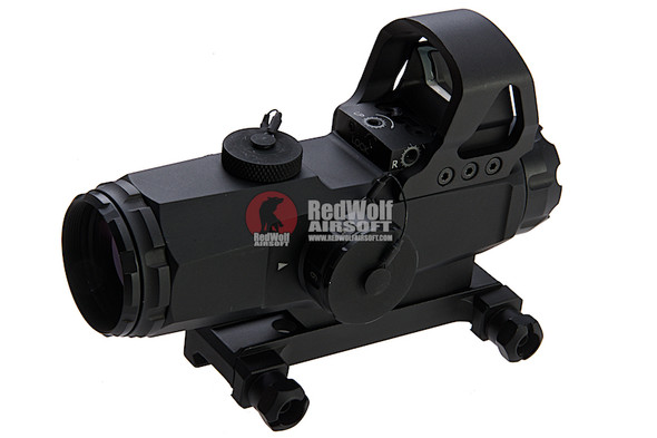 Blackcat Airsoft HAMR Magnifier with Integrated Red Dot Sight