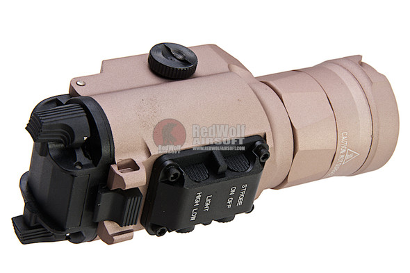 Blackcat Airsoft HX35 Tactical Flashlight - Tan