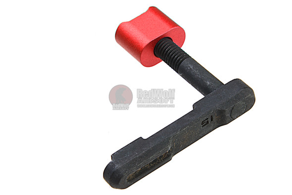 Strike Industries Enhanced Magazine Catch (Aluminum) - Red