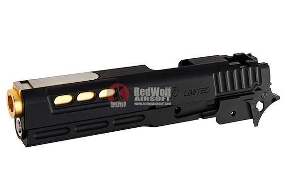 Gunsmith Bros CNC Aluminum STI DVC Limited Standard Kit Set for Tokyo Marui Hi Capa 5.1 GBB - Black