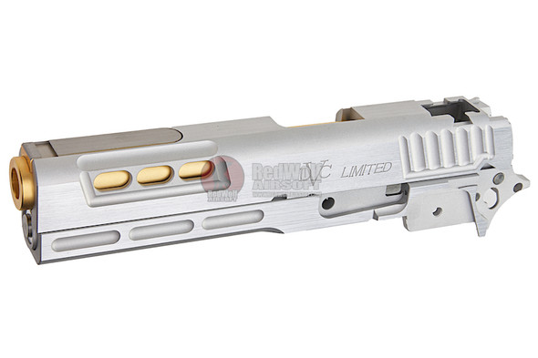 Gunsmith Bros CNC Aluminum STI DVC Limited Standard Kit Set for Tokyo Marui Hi Capa 5.1 GBB - Silver