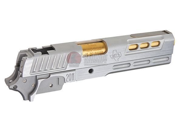 Gunsmith Bros CNC Aluminum STI DVC Limited Standard Kit Set for Tokyo Marui Hi Capa 5.1 GBB - Silver