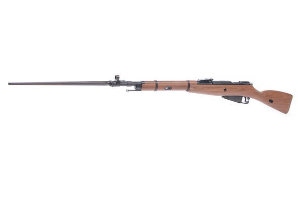 WinGun Mosin-Nagant M44 CO2 Bolt Action Rifle w/ Realistic Imitation Wood Furniture Airsoft Classic Rifle