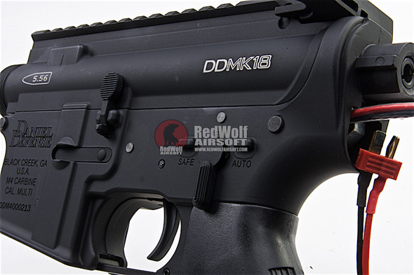 G&P Daniel Defense MK18 Taper Metal Body Pro Kit with I5 Gearbox for Tokyo Marui M4/ M16 AEG Series - Black