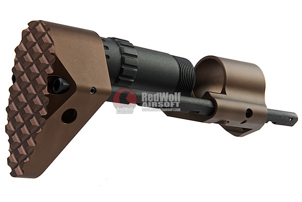 G&P Troy PDW Stock for Tokyo Marui MWS M4A1 GBB - Sand