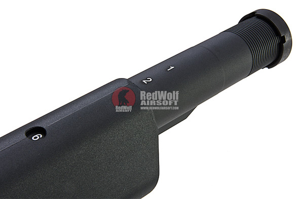 G&P MWS Multi Purpose Stock Kit for Tokyo Marui MWS M4A1 GBB - Black