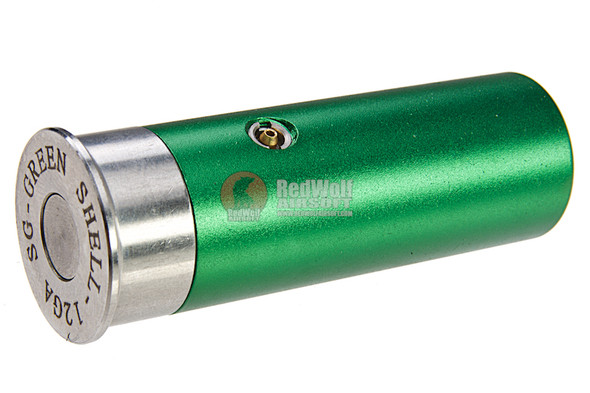 ShowGuns 20mm Gas Shotgun Shell for Tanaka / PPS 870 Shotshell Launcher (5pcs) (Green)