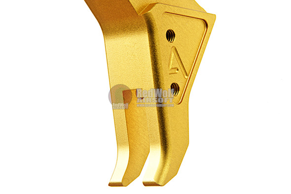 RWA Agency Arms Trigger for Tokyo Marui Model 17 / Umarex Glock 17 - Gold